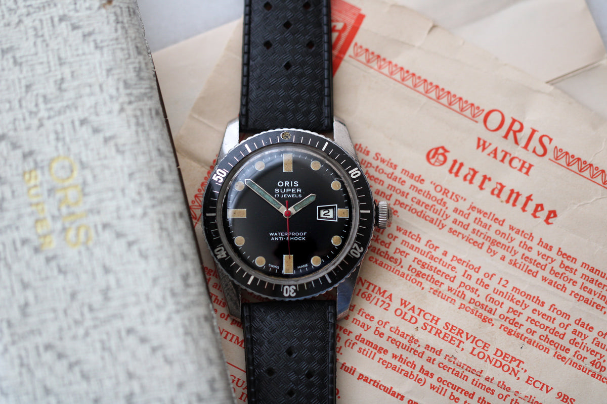 Vintage oris divers watch new arrivals