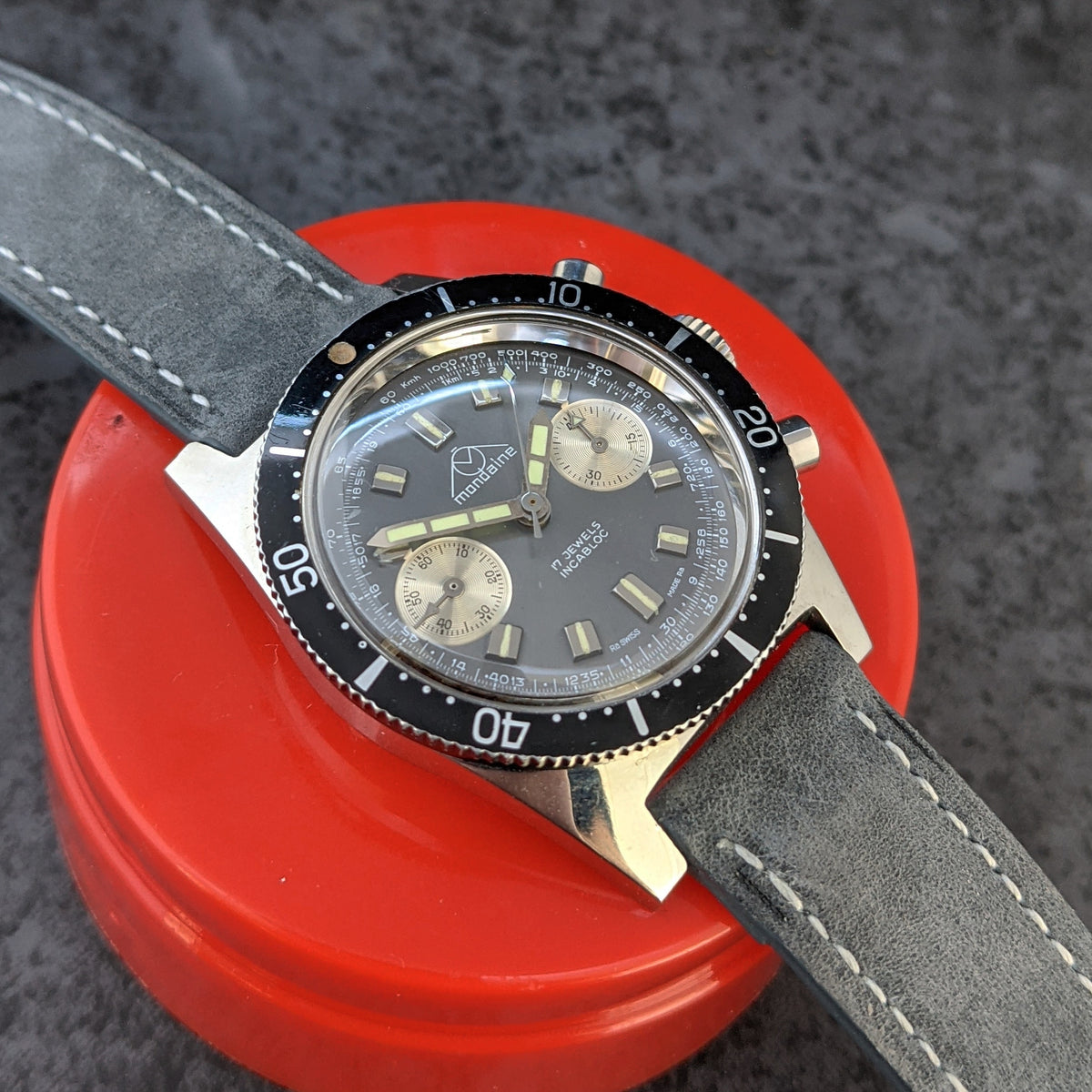 Vintage diver chronograph hot sale