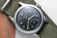 WW2 Lemania Dirty Dozen WWW Army Wristwatch Matching Case Numbers.