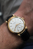 Patek Philippe Ref.1491 18ct Gold Scroll Lug Calatrava with Extract c.1951.