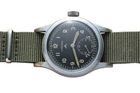 WW2 Lemania Dirty Dozen WWW Army Wristwatch Matching Case Numbers.