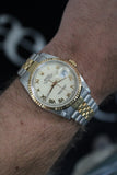 Rolex Datejust Ref.16233 18k Gold and Steel c.1988 Owned by WW2 Hero DFC Winner.