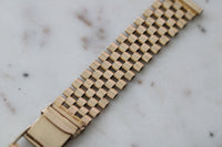 Vintage NK Wristwear 9ct Gold Wristwatch Bracelet Strap 18mm c.1974