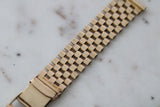 Vintage NK Wristwear 9ct Gold Wristwatch Bracelet Strap 18mm c.1974