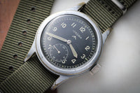 WW2 Lemania Dirty Dozen WWW Army Wristwatch Matching Case Numbers.