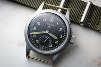 WW2 Lemania Dirty Dozen WWW Army Wristwatch Matching Case Numbers.