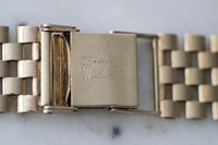 Vintage NK Wristwear 9ct Gold Wristwatch Bracelet Strap 18mm c.1974