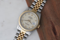 Rolex Datejust Ref.16233 18k Gold and Steel c.1988 Owned by WW2 Hero DFC Winner.