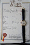 Patek Philippe Ref.1491 18ct Gold Scroll Lug Calatrava with Extract c.1951.