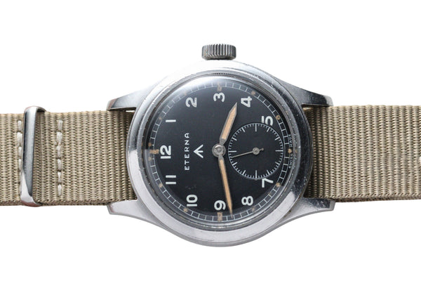 WW2 Eterna Dirty Dozen WWW Army Wristwatch