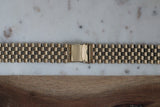 Vintage NK Wristwear 9ct Gold Wristwatch Bracelet Strap 18mm c.1974