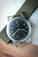 WW2 Lemania Dirty Dozen WWW Army Wristwatch Matching Case Numbers.