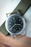 WW2 Lemania Dirty Dozen WWW Army Wristwatch Matching Case Numbers.